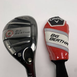 Callaway Big Bertha OS 5 Hybrid 25* Fujikura Vista Pro R2 50g Senior RH HC