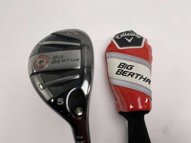 Callaway Big Bertha OS 5 Hybrid 25* Fujikura Vista Pro R2 50g Senior RH HC