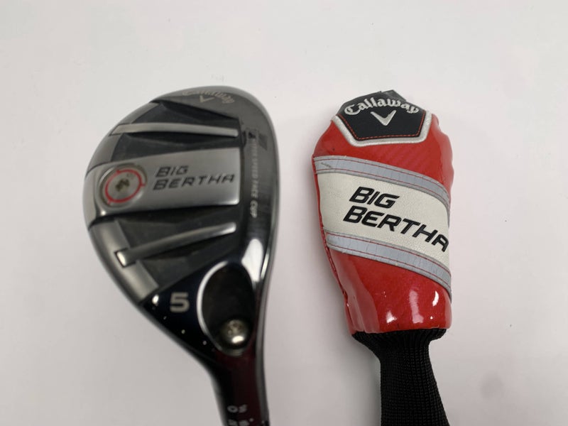 Callaway Big Bertha OS 5 Hybrid 25* Fujikura Vista Pro R2 50g Senior RH HC