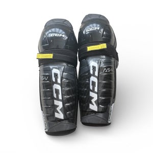 Intermediate CCM Tacks AS-V 13" Shin Pads (Like new)