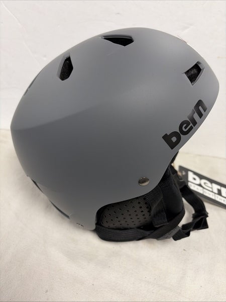 Brand New Adult Size Medium Bern Ski And Snowboard Helmet. Gray