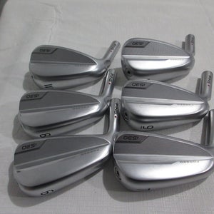 Left-Handed Ping i530 Iron Set - 6-PW, UW - Red Dot - Heads Only - MINT