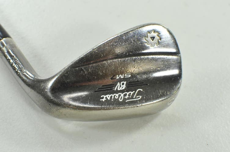 Titleist Vokey SM7 Brushed Steel 50*-12F Wedge Right Wedge Flex Steel # 208114