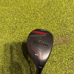 Wilson Dynapwr 4 22* Hybrid, Hzrdus RDX Smoke Regular Flex, RH