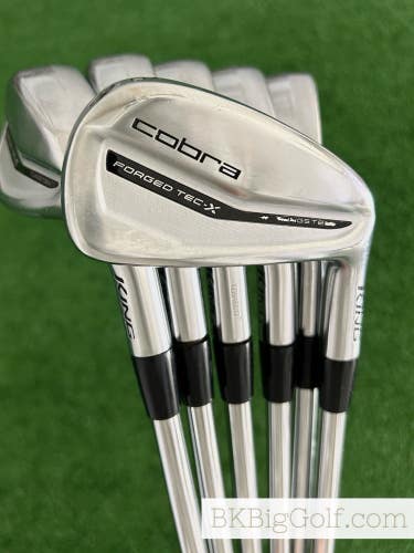 Cobra King Forged Tec X 23 Iron Set 5-P / KBS Tour Lite Regular