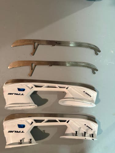 True Shift 272 mm blade holders with extra step steel runners (Used)