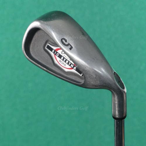 Callaway Big Bertha 2002 Single 5 Iron Stepped Steel Stiff