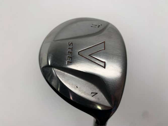 TaylorMade V Steel 7 Fairway Wood 21* MAS2 Stiff Graphite Mens RH