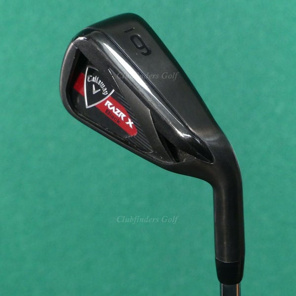 Callaway RAZR X Black Single 6 Iron True Temper M-10 XP Steel Uniflex