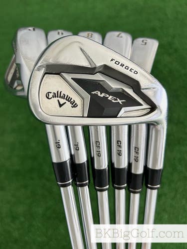 Callaway Apex 19 Forged Iron Set 5-P / True Temper XP 105 Stiff
