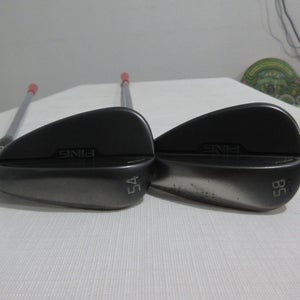 Ping s159 Midnight Wedge Set - 54.12 - 58.08- KBS Tour-V Stiff Steel - Green Dot