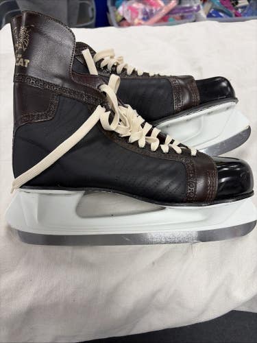 Mens Adult Size 11 Vintage American Wildcat Ice Hockey Skates