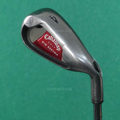 Callaway Big Bertha 2008 Single 4 Iron Factory Steel Uniflex