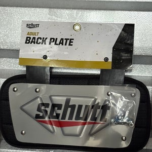 Adult Schutt (New) football back plate