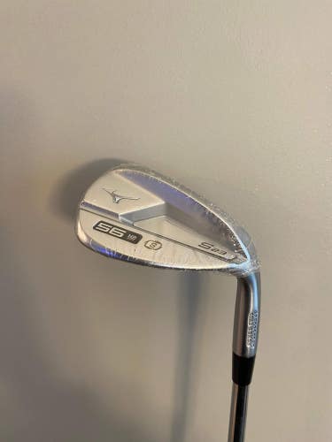 Mizuno S23 Satin Chrome S Grind Wedge 56 / 12 KBS Hi-Rev Regular Flex 35.5 NEW
