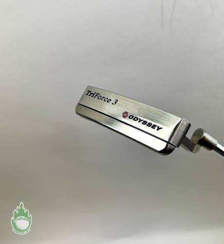 Used Right Handed Odyssey Tri Force 3 35" Putter Steel Golf Club