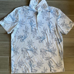 White Large Men's Adidas Shirt (New)