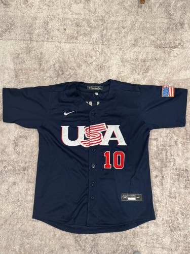 Blue XL Boys Nike Jersey (New)
