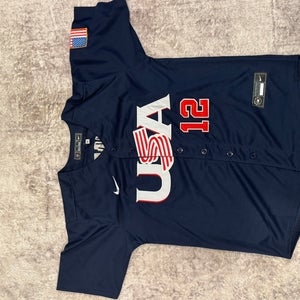 Blue XL Boys Nike Jersey (New)