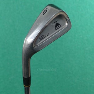 LH Titleist DCI Pre-962 Single 6 Iron Precision Rifle FCM 6.0 Steel Stiff