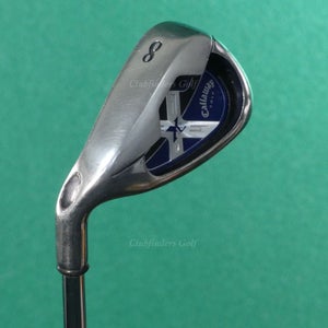 LH Callaway X-18 Single 8 Iron Factory True Temper Steel Uniflex