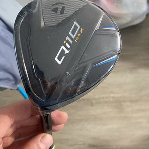 Men's 2024 TaylorMade Qi10 Left Hand Fairway Wood Regular Flex 5 Wood (New)