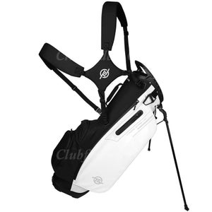 NEW Tour Edge Xtreme Lite White/Black 4-Way Golf Stand Bag w/ Raincover