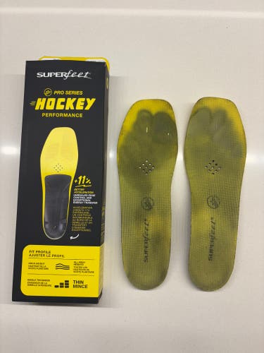 PRO SERIES - SuperFeet Hockey Performance Insoles (Used - size D)