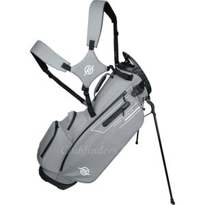 NEW Tour Edge Xtreme Lite Light Grey 4-Way Golf Stand Bag w/ Raincover