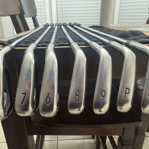 Men's 2021 Titleist T300 Right Handed Iron Set Stiff Flex (7 Clubs) #5 - #9, PW, GW Steel Shaft (Use