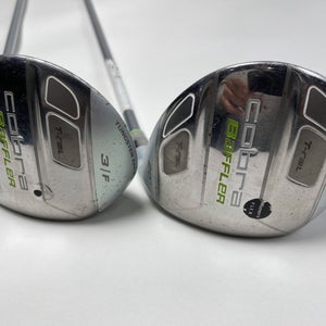 Cobra Baffler T-Rail 3 & 5 Fairway Wood Set 18* 20* Baffler Ladies Womens RH