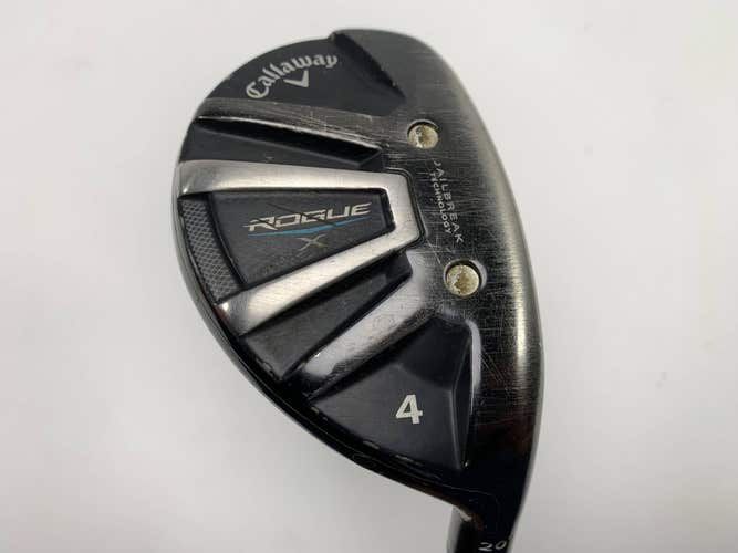 Callaway Rogue X 4 Hybrid 20* Aldila Synergy 60g Regular Graphite Mens RH