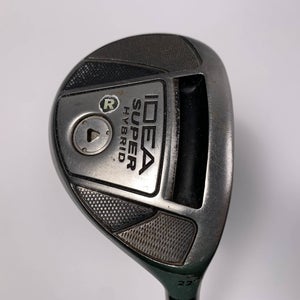 Adams Idea Super DHY 4 Hybrid 22* Matrix Ozik Program Regular Graphite Mens RH