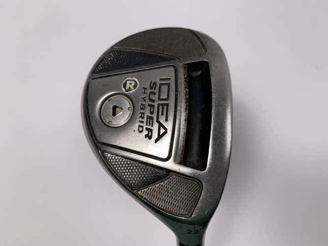 Adams Idea Super DHY 4 Hybrid 22* Matrix Ozik Program Regular Graphite Mens RH