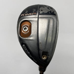 Cobra KING F6 3 Hybrid 18.5* Matrix Ozik Red Tie HQ4 74g Stiff Graphite Mens RH