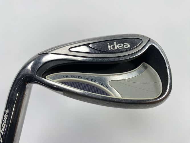 Adams Idea Womens 2014 Pitching Wedge PW Grafalloy Idea Womens 50g Ladies LH