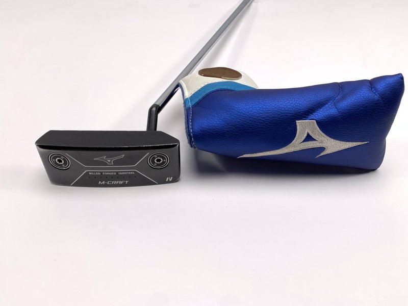Mizuno M-Craft IV Black Putter 34" Mens RH W/Head Cover