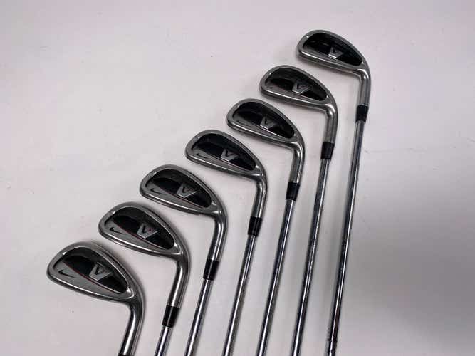 Nike Victory Red Cavity Back Iron Set 4-PW True Temper DG HL R300 Regular RH