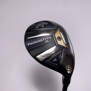 Callaway Paradym X 4 Hybrid 21* MMT 304SS 70g Senior Graphite Mens RH