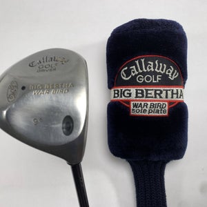 Callaway Big Bertha Warbird Driver 9* RCH 96 Firm Graphite Mens RH HC