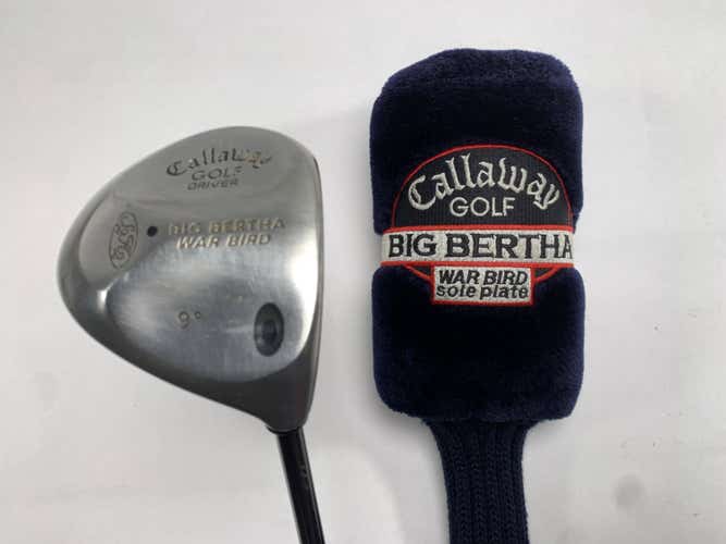 Callaway Big Bertha Warbird Driver 9* RCH 96 Firm Graphite Mens RH HC