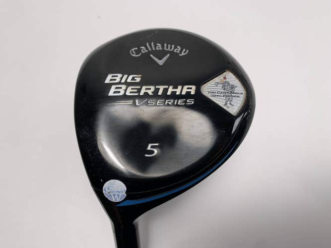 Callaway Womens Big Bertha V Series 5 Fairway 18* Bassara E42x5ct 42g Ladies  LH