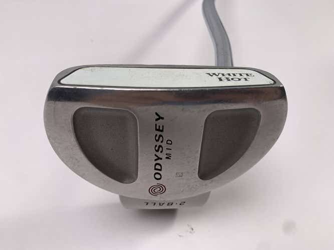 Odyssey White Hot 2-Ball Mid Putter 35.5" Mens RH
