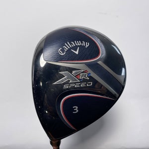 Callaway XR Speed 3 Fairway Wood 15* HZRDUS RDX Smoke 6.0 Blue 55g Stiff LH