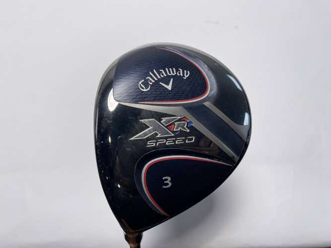 Callaway XR Speed 3 Fairway Wood 15* HZRDUS RDX Smoke 6.0 Blue 55g Stiff LH