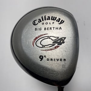 Callaway C4 Driver 9* Firm Graphite Mens RH