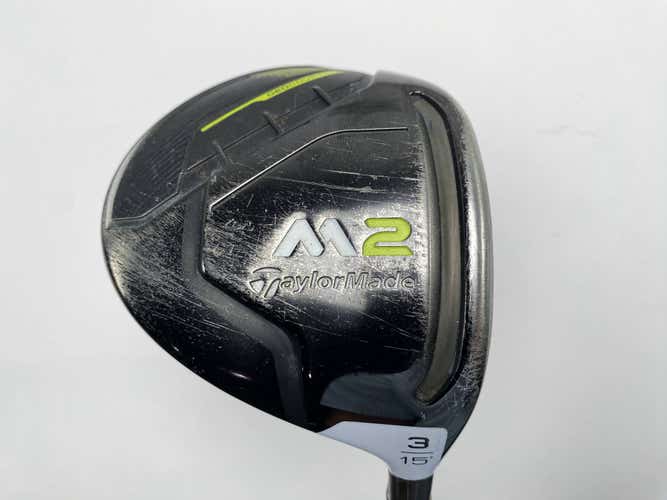 TaylorMade M2 2017 3 Fairway Wood 15* Mitsubishi Chemical Kuro Kage 60g Stiff RH