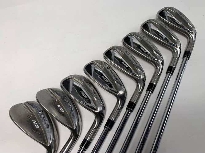 TaylorMade M3 Iron Set 4-9+SW KBS Tour C-Taper 105g Regular Steel RH - No PW