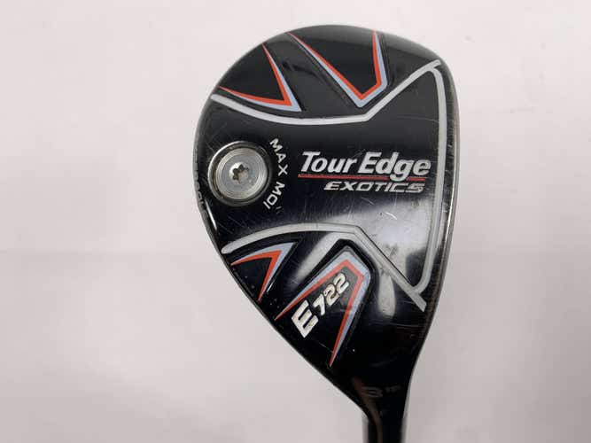 Tour Edge Exotics E722 3 Hybrid 19* KBS Tour Graphite Iron TGI 80 80g Stiff RH
