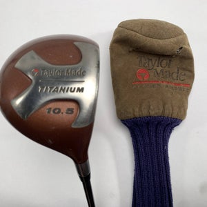 TaylorMade Ti Bubble Driver 10.5* Bubble R-80 Plus Regular Graphite Mens RH HC